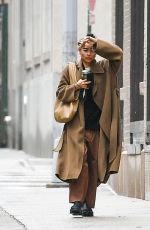 ZOE KRAVITZ Out and About in New York 10/04/2022