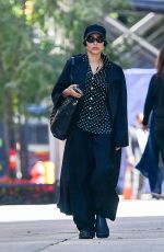 ZOE KRAVITZ Out in New York 10/10/2022