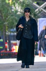 ZOE KRAVITZ Out in New York 10/10/2022