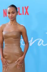ZOE SALDANA at From Scratch Screening in Los Angeles 10/17/2022