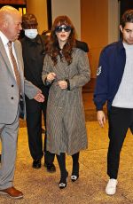ZOOEY DESCHANEL Arrives at Morning Show with Gayle King in New York 10/14/2022