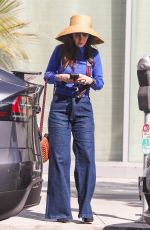 ZOOEY DESCHANEL Out for Lunch at Proper Hotel in Santa Monica 10/22/2022