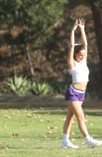 ADDISON RAE and Omer Fedi at a Park in Beverly Hills 11/21/2022