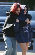 ADDISON RAE and Omer Fedi at Erewhon Supermarket in Studio City 11/16/2022