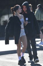 ADDISON RAE and Omer Fedi Out for Lunch in Los Angeles 11/10/2022