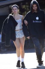 ADDISON RAE and Omer Fedi Out for Lunch in Los Angeles 11/10/2022
