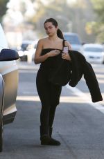 ADDISON RAE Arrives at a Hair Salon in Beverly Hills 11/14/2022