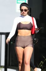 ADDISON RAE Leaves a Spin Class in Los Angeles 11/05/2022