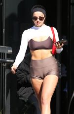 ADDISON RAE Leaves a Spin Class in Los Angeles 11/05/2022