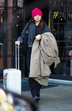 ADDISON RAE Leaves Her Hotel in New York 11/09/2022