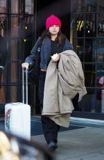 ADDISON RAE Leaves Her Hotel in New York 11/09/2022