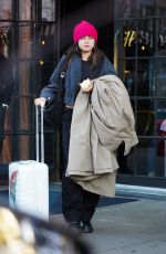 ADDISON RAE Leaves Her Hotel in New York 11/09/2022
