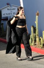 ADDISON RAE Out Picking a Dress at Sunset Plaza in West Hollywood 11/19/2022