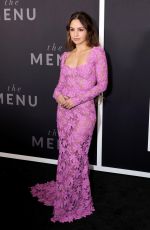 AIMEE CARRERO at The Menu Premiere at AMC Lincoln Square Theater in New York 11/14/2022