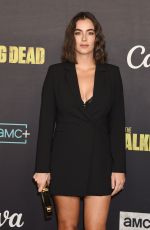 ALANNA MASTERSON at The Walking Dead Series Finale at Orpheum Theatre in Los Angeles 11/20/2022