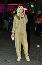 ALESSANDRA AMBROSIO Arrives at a Halloween Party in Santa Monica 10/31/2022