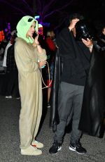 ALESSANDRA AMBROSIO Arrives at a Halloween Party in Santa Monica 10/31/2022