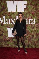 ALESSANDRA AMBROSIO at Max Mara WIF Face of Future Cocktail Event in West Hollywood 10/25/2022