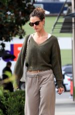 ALESSANDRA AMBROSIO Leaves Workout Session in West Hollywood 11/08/2022