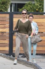 ALESSANDRA AMBROSIO Leaves Workout Session in West Hollywood 11/08/2022