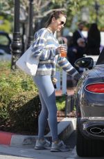 ALESSANDRA AMBROSIO Out Shopping in Pacific Palisades 11/17/2022