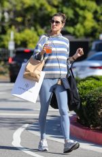 ALESSANDRA AMBROSIO Out Shopping in Pacific Palisades 11/17/2022