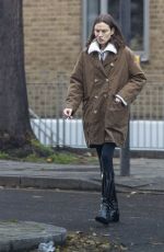 ALEXA CHUNG Out in London 11/16/2022
