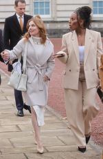 ALEXANDRA BURKE and GERI HORNER Leaves Commonwealth Awards in London 11/17/2022