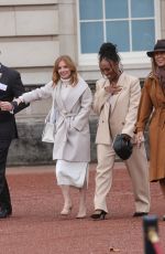 ALEXANDRA BURKE and GERI HORNER Leaves Commonwealth Awards in London 11/17/2022