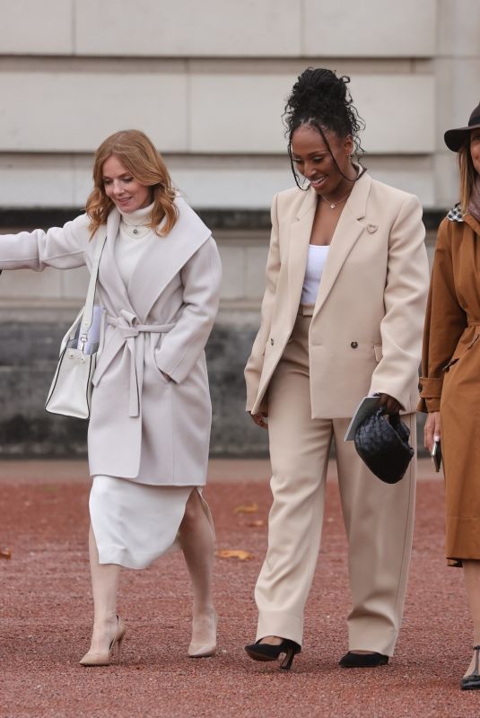 ALEXANDRA BURKE and GERI HORNER Leaves Commonwealth Awards in London 11/17/2022
