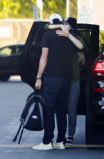 ALEXANDRA DADDARIO and Andrew Form Out Kissing in Los Angeles 11/06/2022