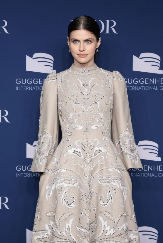 ALEXANDRA DADDARIO at 2022 Guggenheim International Gala in New York 11/09/2022