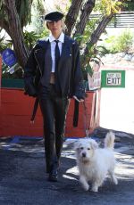 ALEXIS REN Out with Her Dog in Los Angeles 11/10/2022