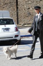 ALEXIS REN Out with Her Dog in Los Angeles 11/10/2022