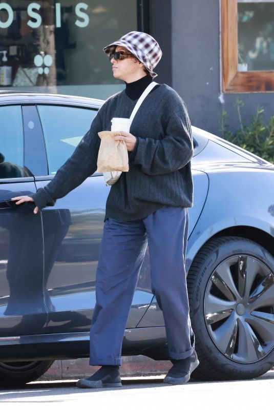 ALIA SHAWKAT Out for Breakfast in Los Angeles 11/04/2022