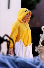ALYSON HANNIGAN at a Halloween Party in Los Angeles 10/31/2022