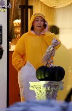 ALYSON HANNIGAN at a Halloween Party in Los Angeles 10/31/2022