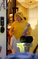 ALYSON HANNIGAN at a Halloween Party in Los Angeles 10/31/2022