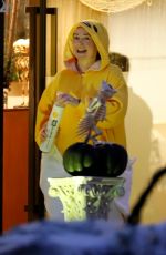 ALYSON HANNIGAN at a Halloween Party in Los Angeles 10/31/2022