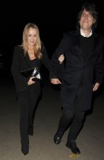 AMANDA HOLDEN and Chris Hughes on a Date Night at Scott