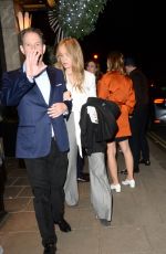 AMANDA HOLDEN Arrives at Claridges Hotel in London 11/10/2022