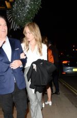 AMANDA HOLDEN Arrives at Claridges Hotel in London 11/10/2022