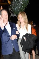 AMANDA HOLDEN Arrives at Claridges Hotel in London 11/10/2022