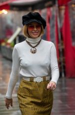 AMANDA HOLDEN Arrives at Global Radio Studios in London 11/03/2022