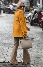 AMANDA HOLDEN Arrives at Global Radio Studios in London 11/07/2022