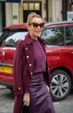 AMANDA HOLDEN Arrives at Global Radio Studios in London 11/10/2022