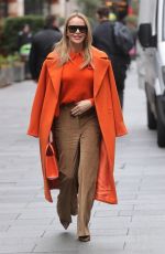 AMANDA HOLDEN Arrives at Heart Radio in London 11/11/2022