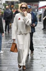 AMANDA HOLDEN Leaves Heart FM Breakfast Show in London 11/01/2022
