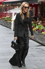 AMANDA HOLDEN Leaves Heart FM Breakfast Show in London 11/08/2022