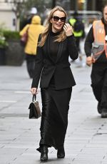 AMANDA HOLDEN Leaves Heart FM Breakfast Show in London 11/08/2022